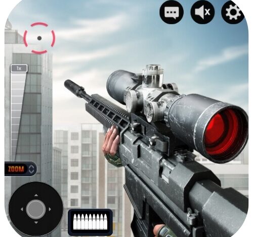 تحميل Sniper 3D مهكره 2024 اخر اصدار مجانا