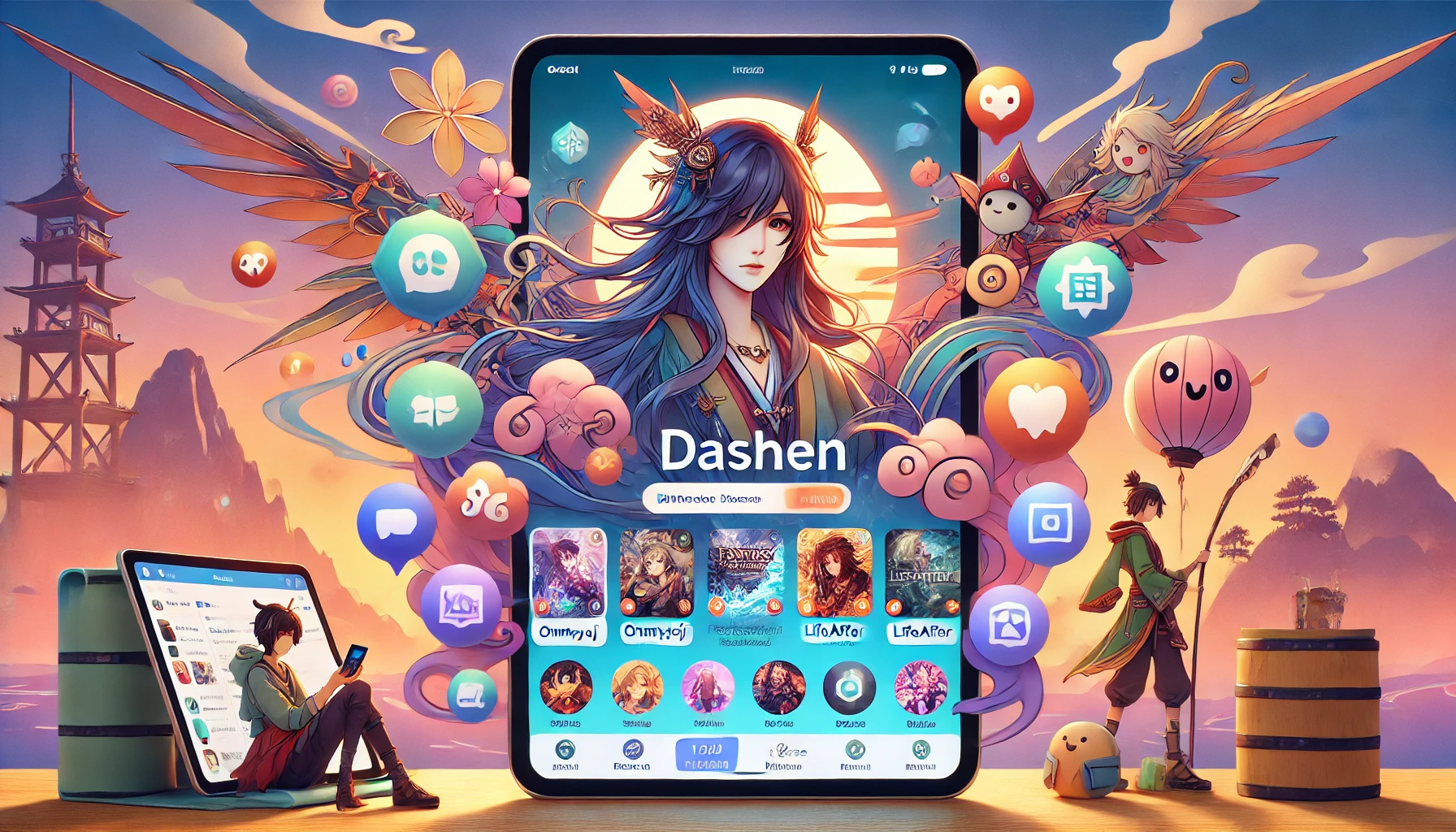 تحميل برنامج Dashen المتجر الصيني 网易 大神 الاصلي للاندرويد والايفون Apk مجانا 2024