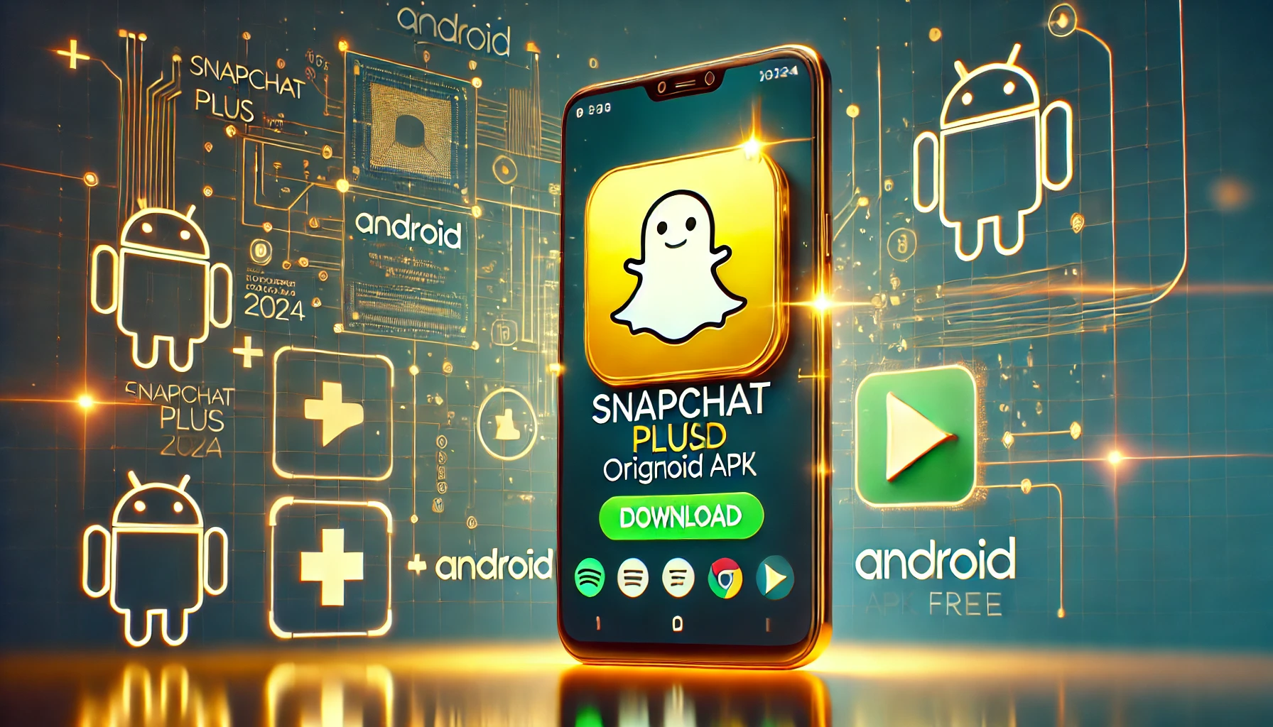 تحميل تطبيق سناب شات Plus الذهبي الاصلي للاندرويد Apk مجانا 2024