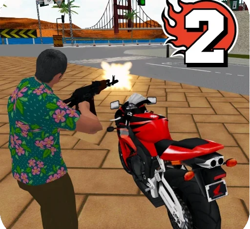 تحميل Vegas Crime Simulator 2 مهكرة 2025 للأندرويد APK مجانا